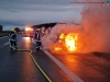 Brand - PKW, A81 Richtung Heilbronn, 04.11.2023